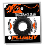 Black Plushy Cock Ring - Ultimate Pleasure Enhancer - Cock Rings
