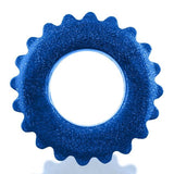 Plushy Cock Ring Blue - Cock Rings
