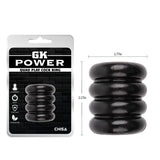 Quadplay Double Stimulation Cock Ring - Adult Toys
