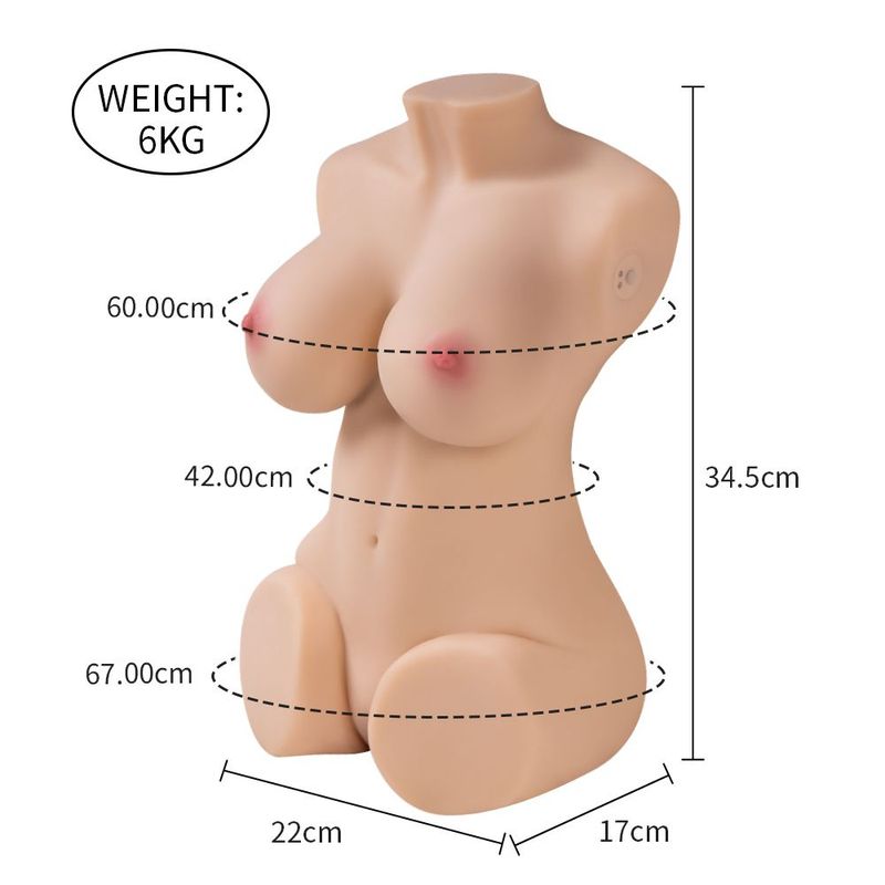Wendy 6kg Remote Control Pussy And Ass Female Torso - Adult Toys - Naughty by Nature Adult Store