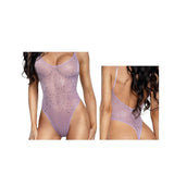 DreamGirl Ombre Glitter Mesh Teddy Lilac - Lingerie - Naughty by Nature Adult Store