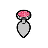 Gem Butt Plug Enamel Pin
