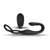 The Vibe 10 Speed Remote Mens Silicone Cock Ball and Anal Vibrator