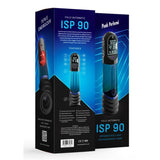 ISP90 Curve Infrared Automatic LCD Penis Pump Blue