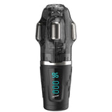 Hypershaker Automatic App Controlled LCD Masturbator Blue