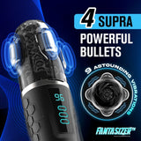 Hypershaker Automatic App Controlled LCD Masturbator Blue