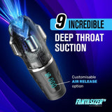 Hypershaker Automatic App Controlled LCD Masturbator Blue