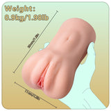 Elaine Realistic Vibrating Sucking Vaginal Masturbator