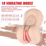 Aggie Realistic Vibrating Vaginal Masturbator
