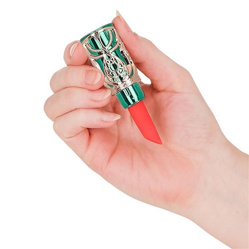 Emerald Kiss 4 In 1 Lipstick Vibrator