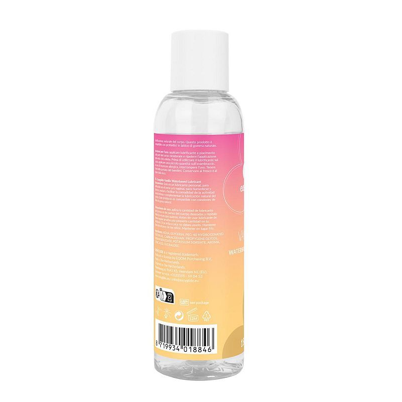 EasyGlide Water Based Lubricant Vanilla 150ml