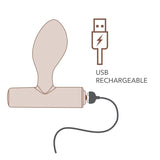 Nova Orbital Butt Plug Vibrator Blue