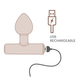 Nova Astryx Butt Plug Vibrator Black