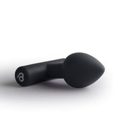 Nova Solaris Tapered Butt Plug Vibrator Black