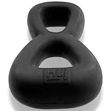 Boomerang Double Cockring Ball Stretcher Black