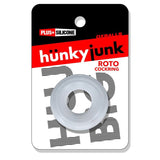 Roto Grooved Gripper Ribbed Cockring Clear