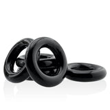 Jacker Stack 5 Pc Strong Cock Ring Black