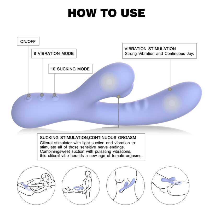 Jena G Spot Rabbit Vibrator