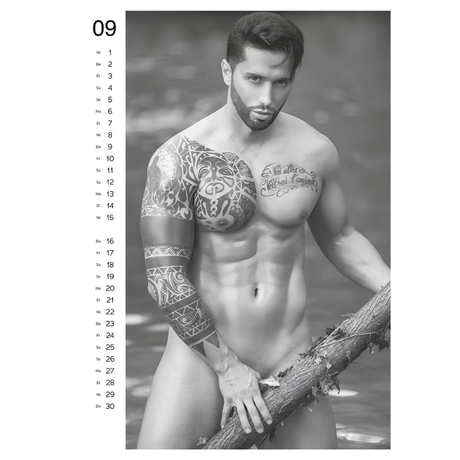 Pre Order Sexy Men Wall Calendar 2027
