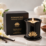 Massage Oil Candle Ylang Ylang Vanilla Sandalwood 60g