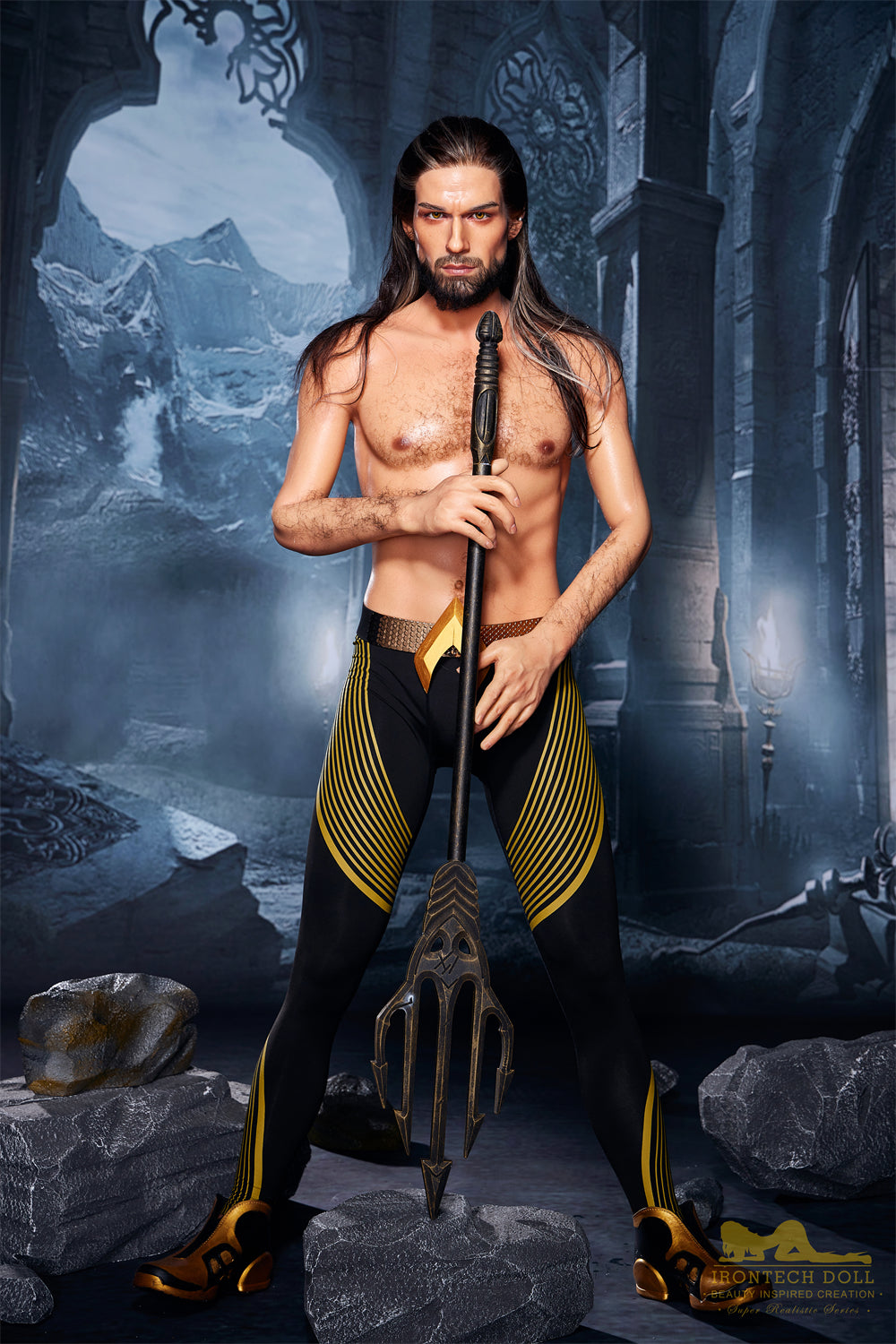 Irontech M5 Thomas Male Sex Doll – 170cm Realistic Tanned Silicone Doll