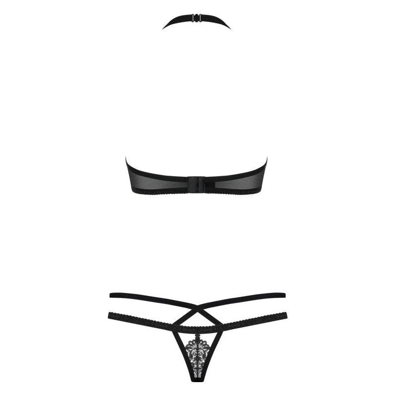 2 Pc Set 838 Black - Lingerie