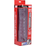 3in Extender Sleeve Clear - Adult Toys