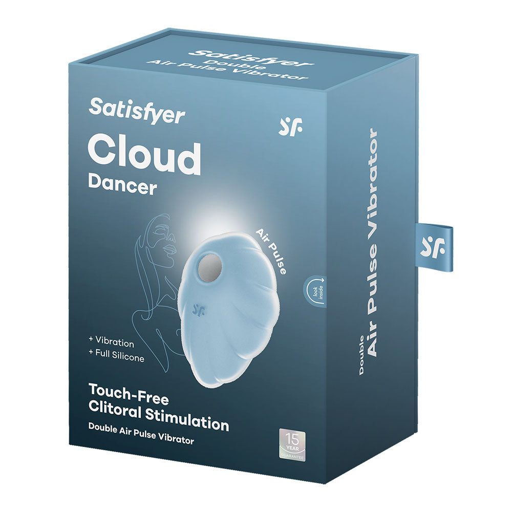 Satisfyer Cloud Dancer - Rechargeable Vibrating Air Pulse Stimulator