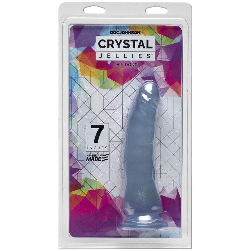 7 in Thin Dong Clear - Adult Toys