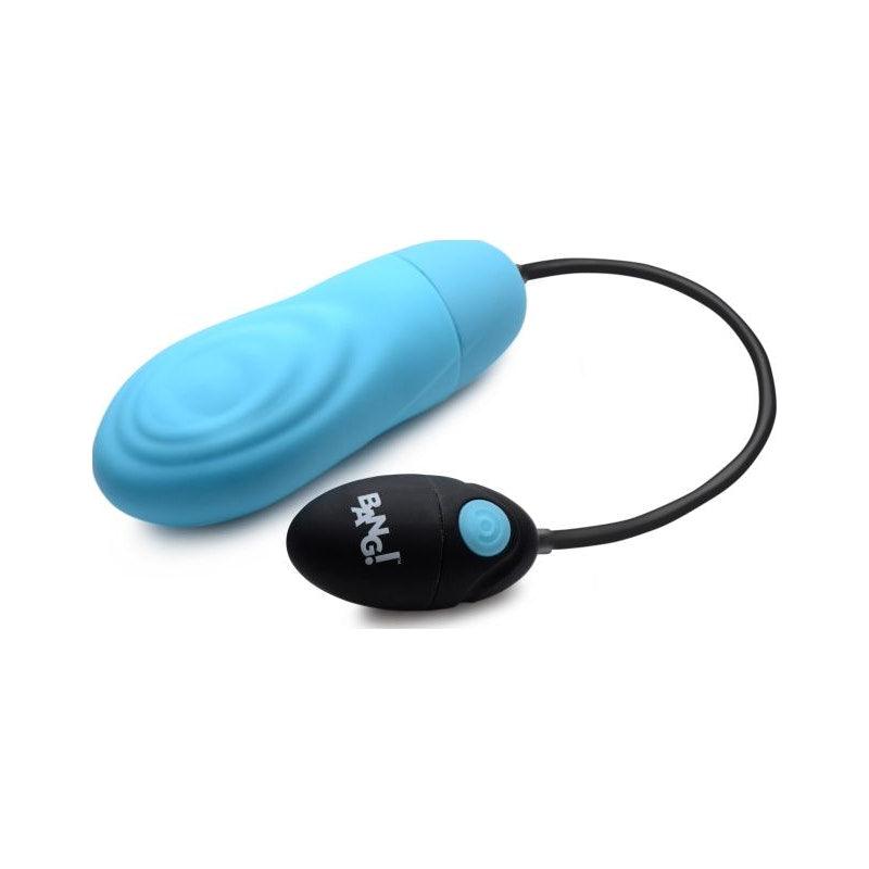 7X Pulsing Rechargeable Bullet Blue - Naughty by Nature Adult Store