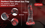 8.4in HiSmith Monster Dildo Anal Dildo G-Spot Dildo with Suction Cup - Naughty by Nature Adult Store