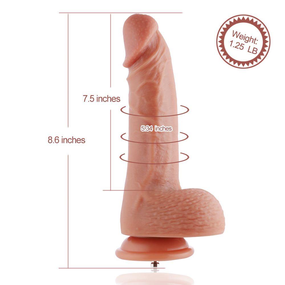 8.7in Double Layered Silicone Dildo - Naughty by Nature Adult Store