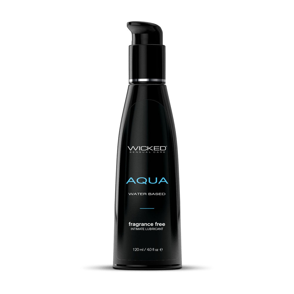 Wicked Aqua - Water Based Lubricant - 120 ml (4 oz) Bottle