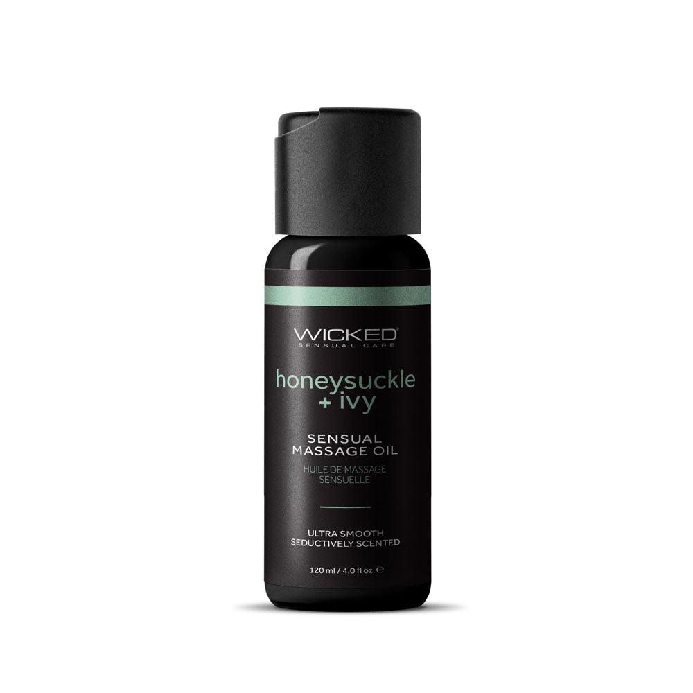 Wicked Sensual Massage Oil Honeysuckle And Ivy Scented 120 Ml Tube