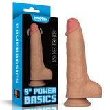 9in Vibrating USB Power Basics Cock - Adult Toys