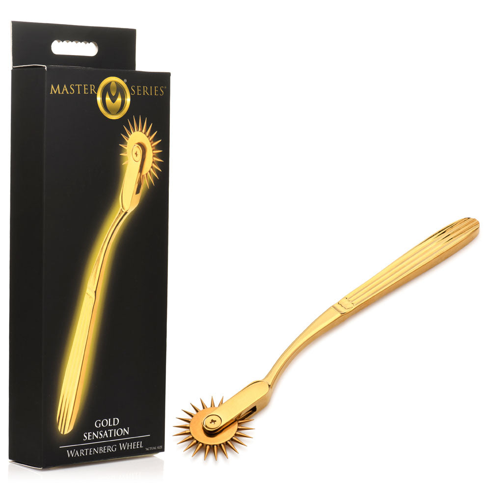 Master Series Gold Sensation - Gold Wartenberg Wheel