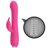 Party Up ERIC Rotating Beads Vibrator - Pink - VIBRATORS