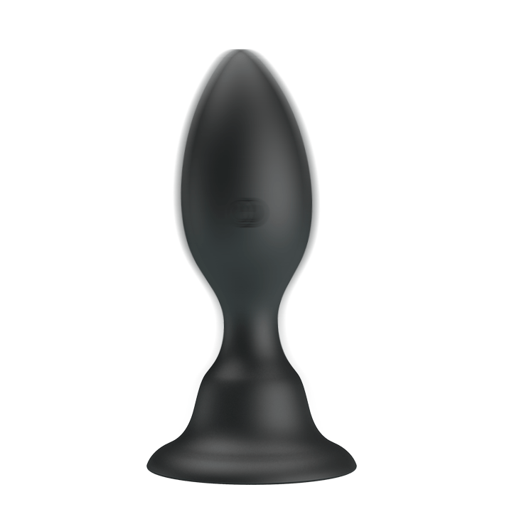 MR PLAY Vibrating Anal Plug - 10.8 cm Rechargeable with Remote - ANAL TOYS