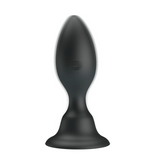 MR PLAY Vibrating Anal Plug - 10.8 cm Rechargeable with Remote - ANAL TOYS