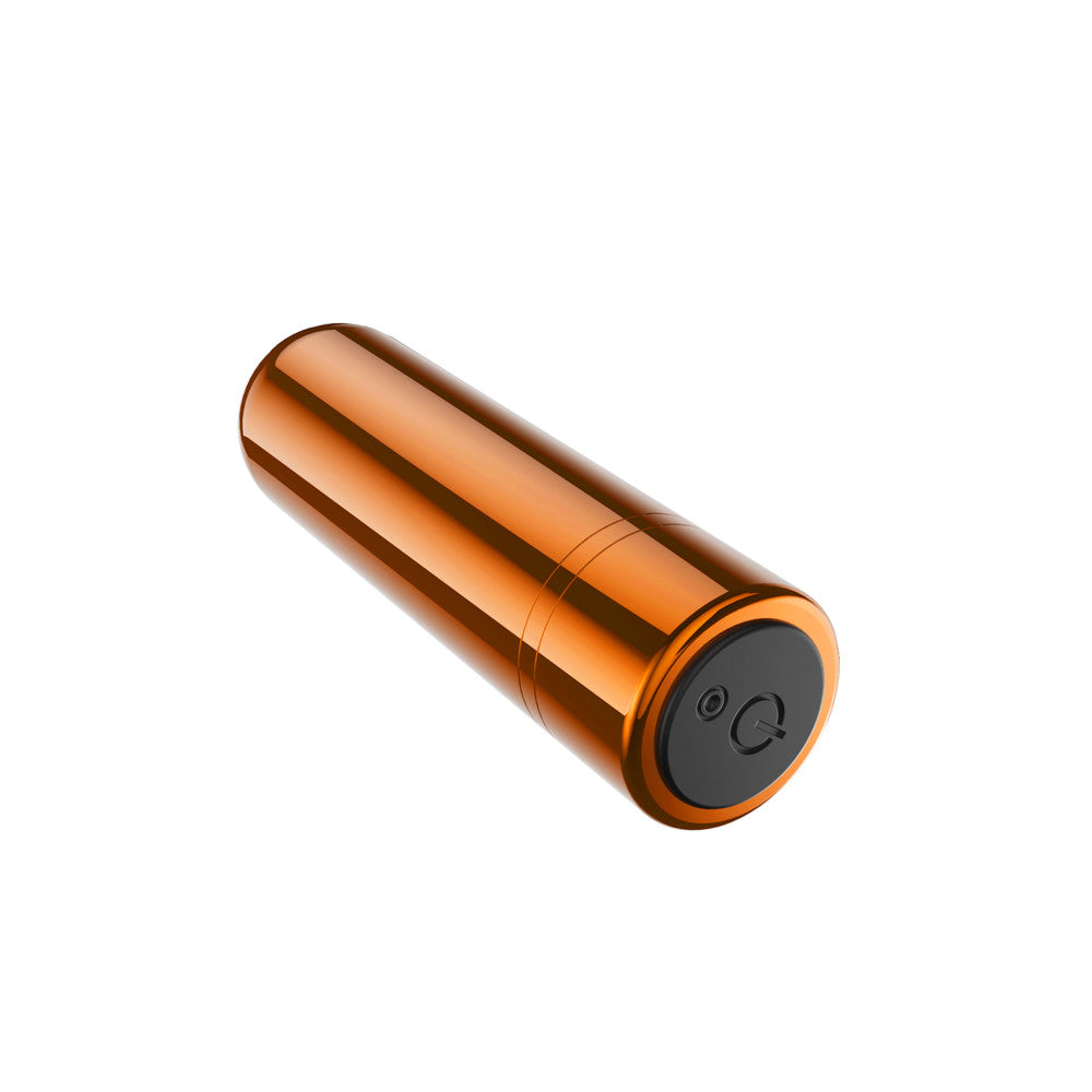 Kool Vibes - Rechargeable Mini Bullet - Tangerine - Orange 6.4 cm USB Rechargeable Bullet