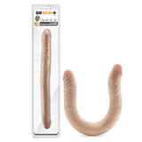 Dr. Skin Plus 16.5'' Posable Double Dong - Flesh 42 cm Double Dong