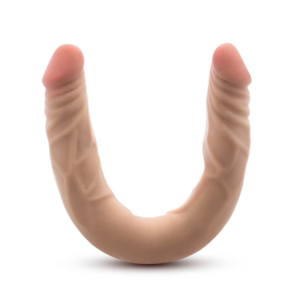 Dr. Skin Plus 14'' Posable Double Dong - Flesh 35.5 cm Double Dong