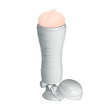 CRAZY BULL FLORA Vibrating Stroker - Flesh Squeezeable Vagina - MASTURBATORS