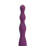 Maia DANI - Purple 17.8 cm USB Rechargeable Beaded Vibrator