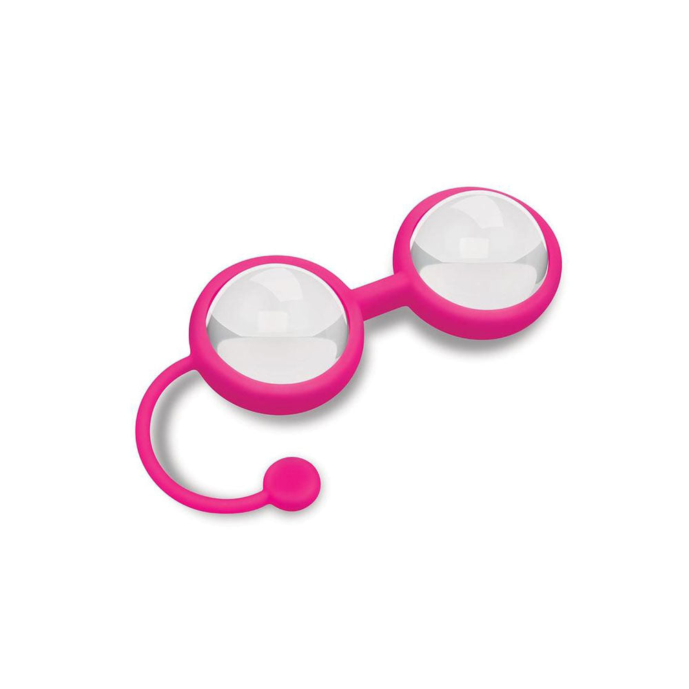 Bodywand Squeeze Crystal Kegel Toner - Glass Weighted Kegel Balls Set