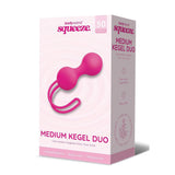 Bodywand Squeeze Medium Kegel Duo - Pink Kegel Balls - 50 grams