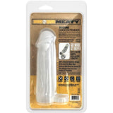 Boneyard Meaty Cock Extender  - Clear Penis Extender Sleeve