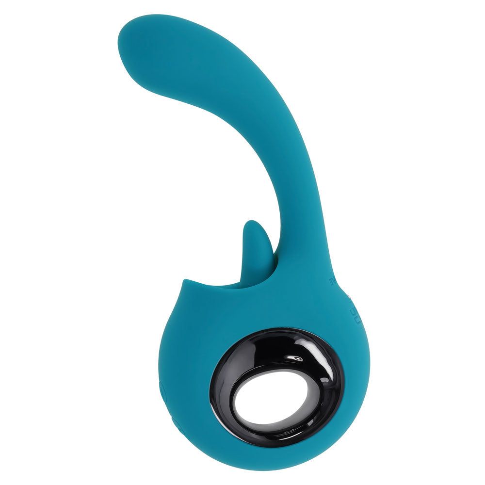 Evolved HOW MANY LICKS -  USB Rechargeable Vibrator with Flicking Stimulator