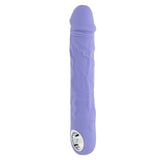 Evolved Large Fantasy Vibrator – Purple USB Rechargeable Toy