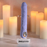 Evolved Large Fantasy Vibrator – Purple USB Rechargeable Toy